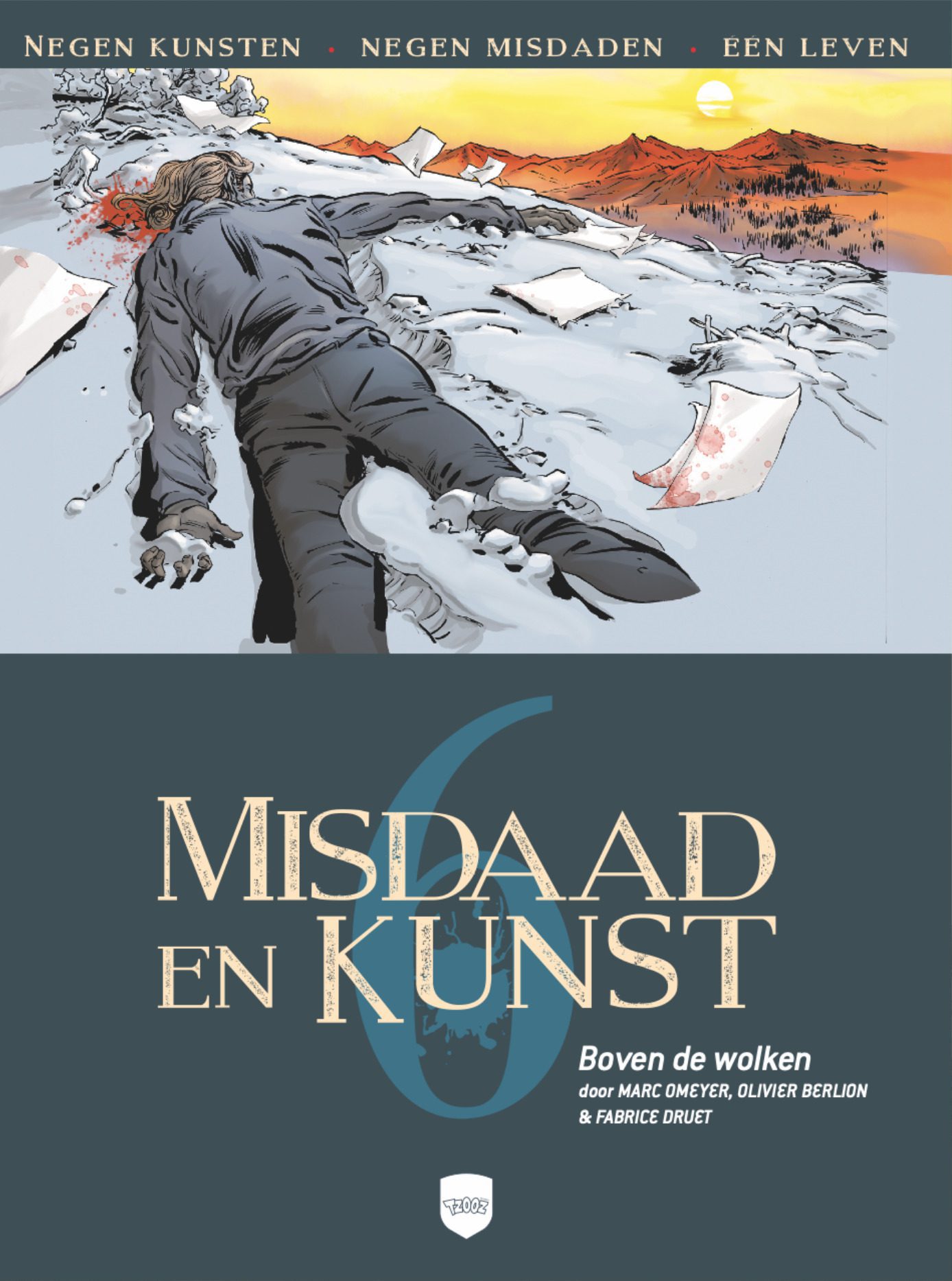 Misdaad en kunst 6 - Boven de wolken