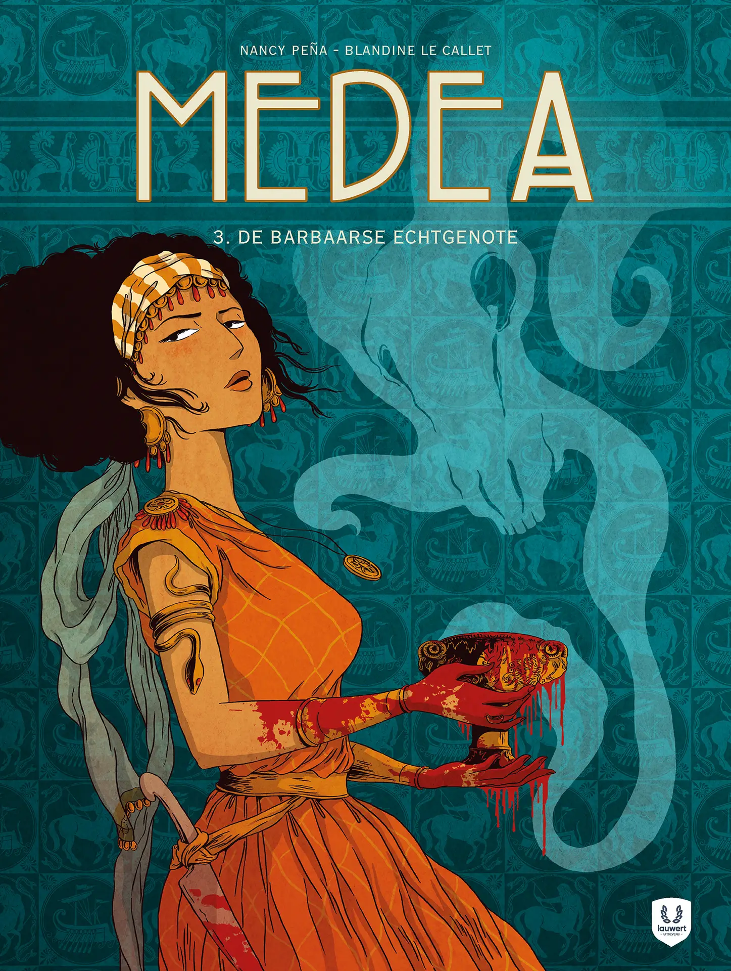 Medea: Vlees en Bloed met stofwikkel 4 delen + dossier 16 pagina's - Afbeelding 9