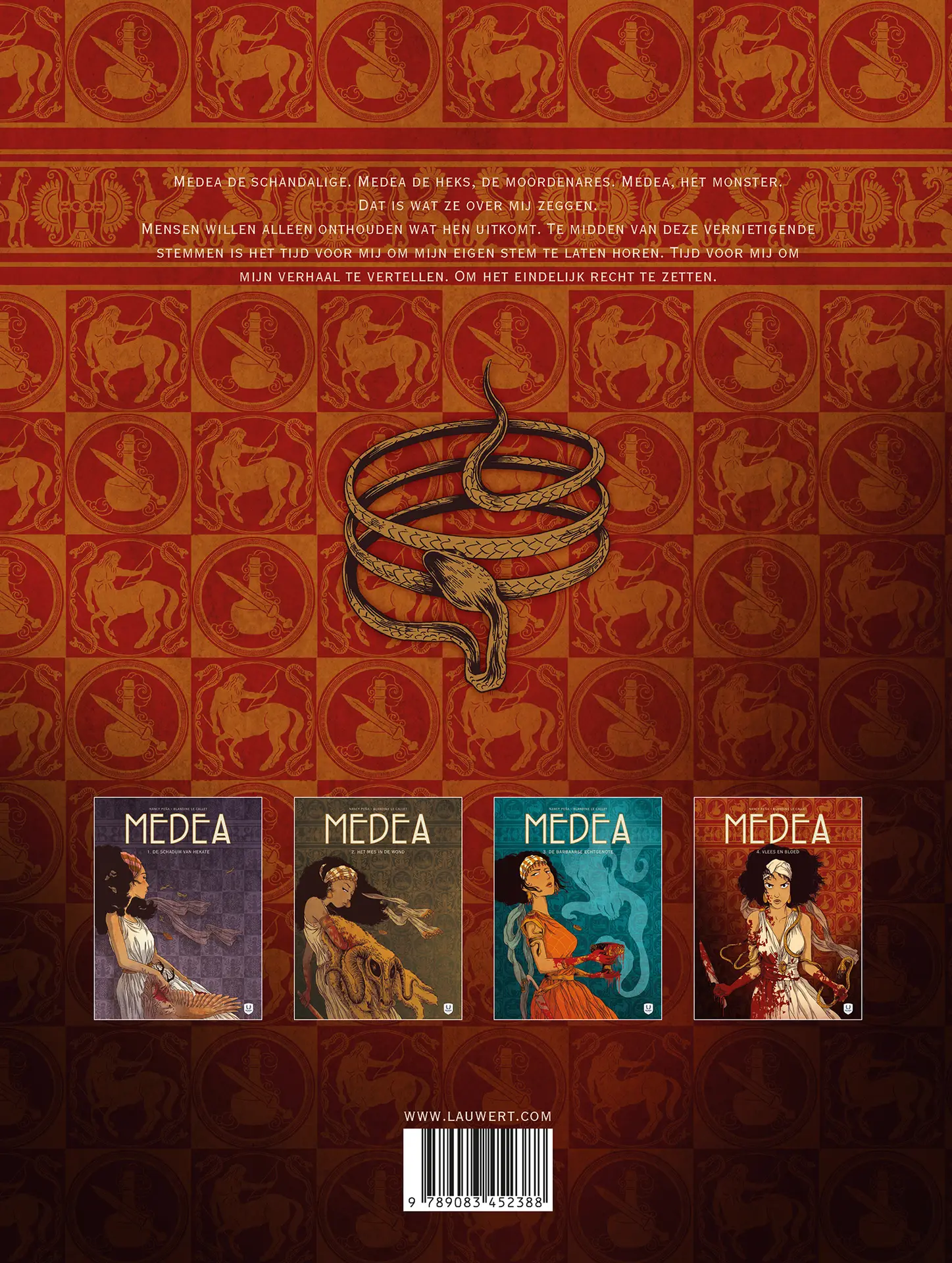 Medea: Vlees en Bloed met stofwikkel 4 delen + dossier 16 pagina's - Afbeelding 19