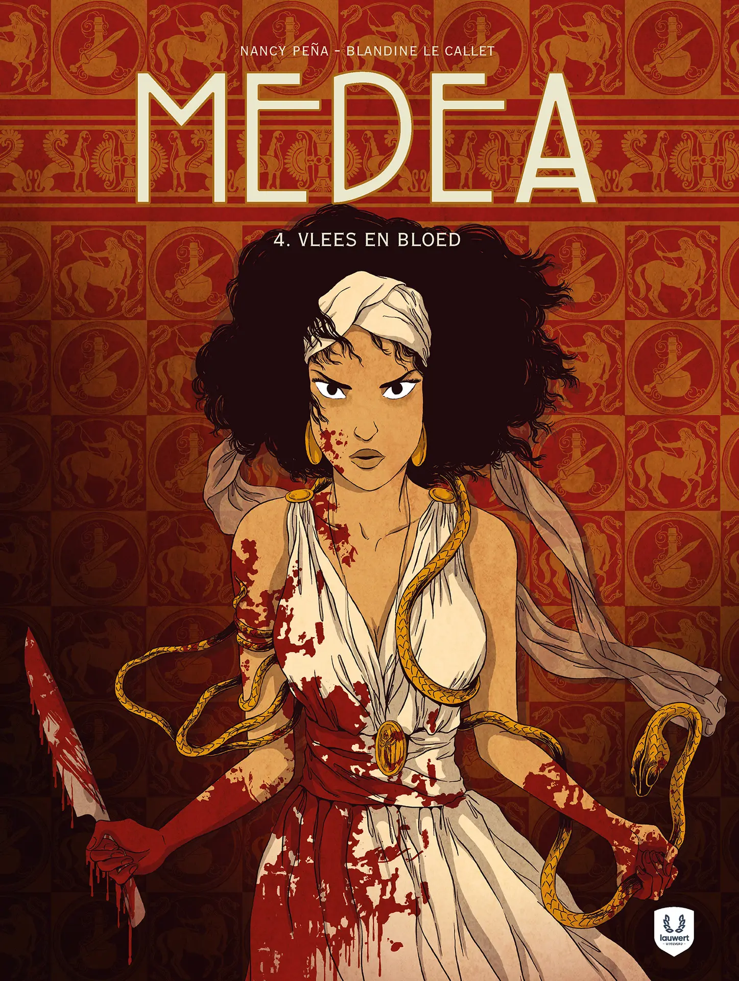 Medea: Vlees en Bloed met stofwikkel 4 delen + dossier 16 pagina's - Afbeelding 8