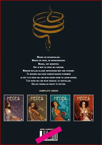 Medea: Vlees en Bloed met stofwikkel 4 delen + dossier 16 pagina's - Afbeelding 3