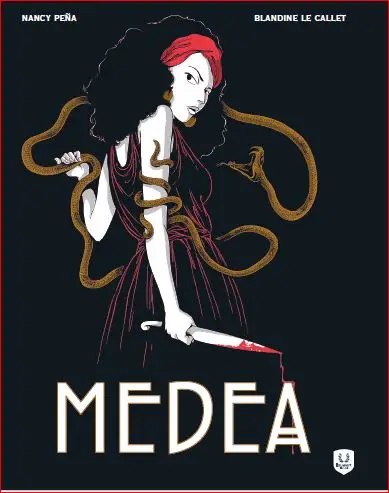 Medea: Vlees en Bloed met stofwikkel 4 delen + dossier 16 pagina's