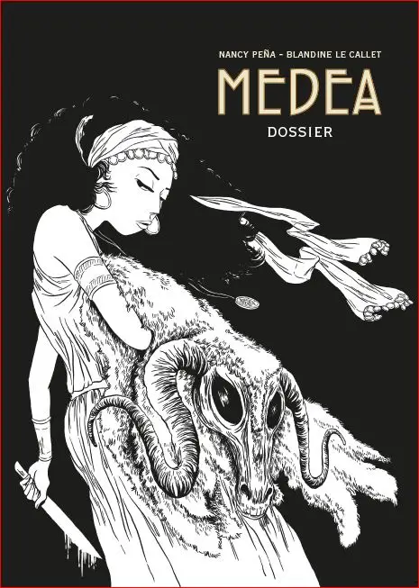 Medea: Vlees en Bloed met stofwikkel 4 delen + dossier 16 pagina's - Afbeelding 4