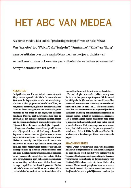 Medea: Vlees en Bloed met stofwikkel 4 delen + dossier 16 pagina's - Afbeelding 6